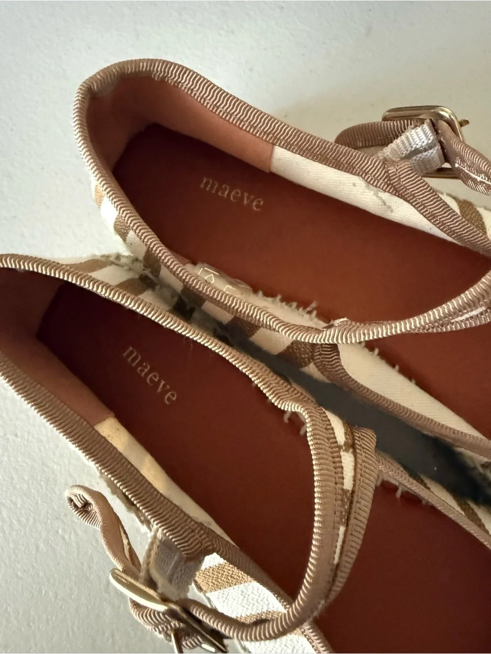 Maeve Mary Jane Espadrille Flats NWOT